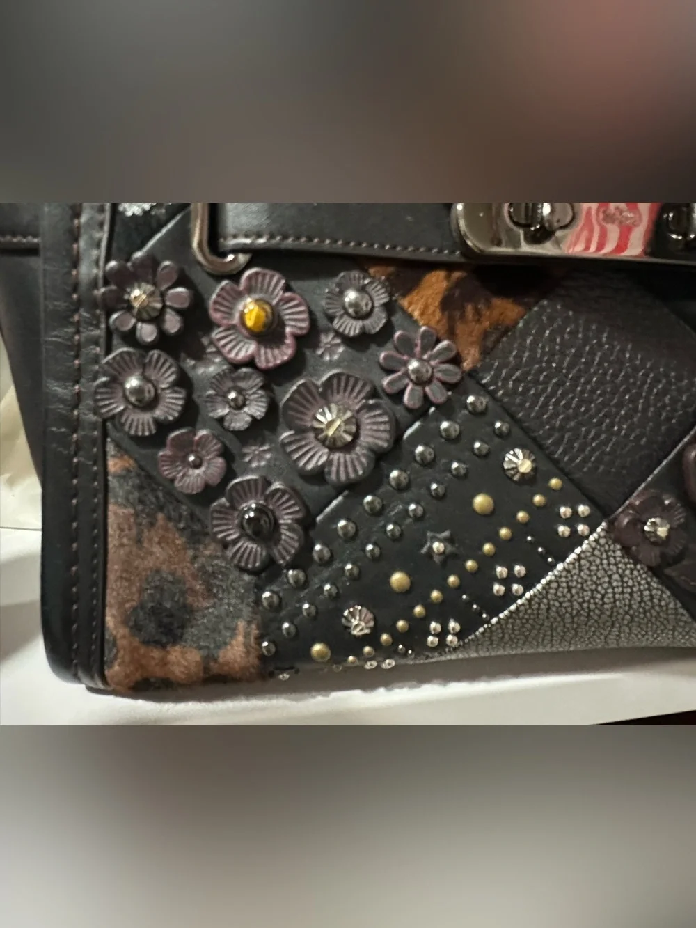 Coach Quilted Canyon Swagger 27